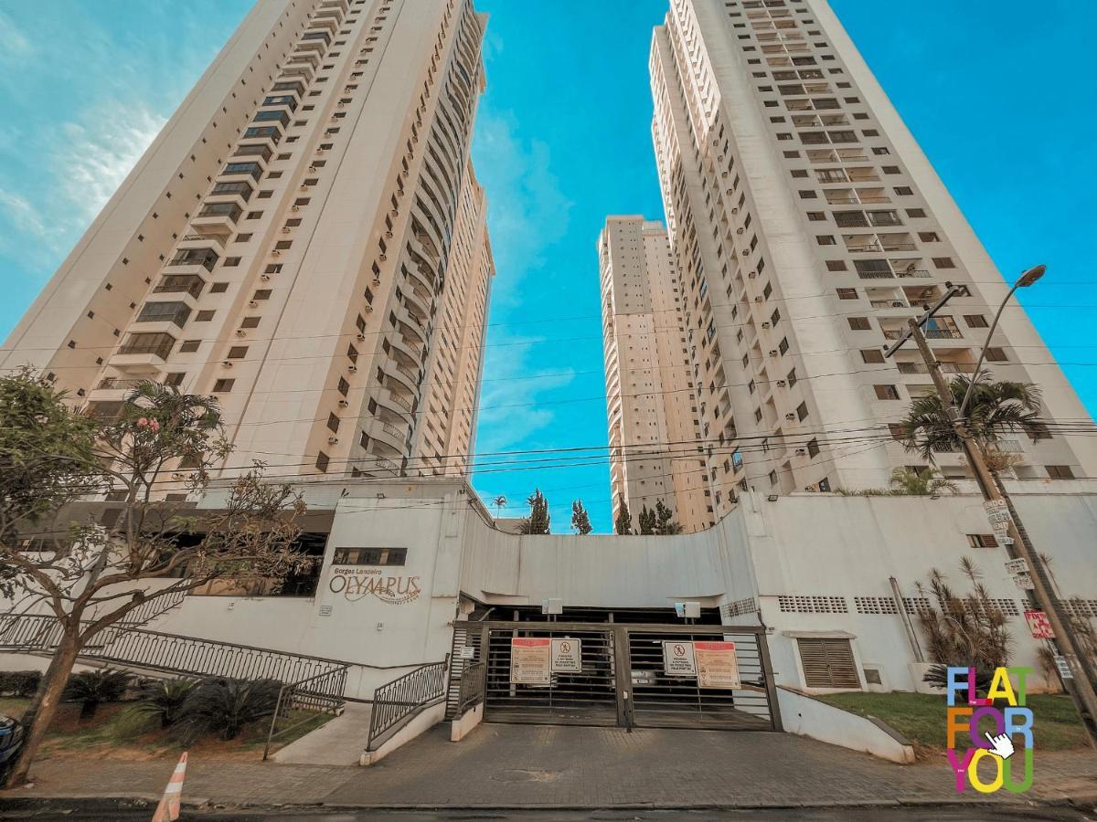 Апартаменты #2302# #Borges Landeiro Olympus #Apartamento De 2Q Гояния Экстерьер фото